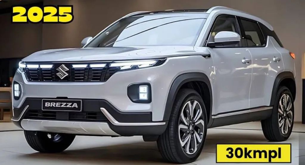 Maruti Suzuki Brezza LXi S-CNG 5-Seater Launched at ₹1.25 Lakh Down! – 42 km/l Mileage & 6 Airbags, Easy EMI Plans!