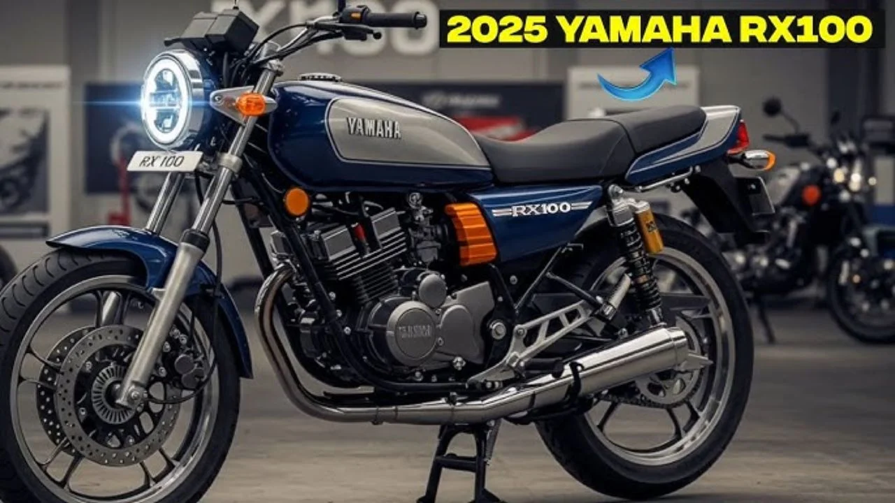 Yamaha RX100 Makes a Grand Comeback in India with Classic Looks & 50 KMPL